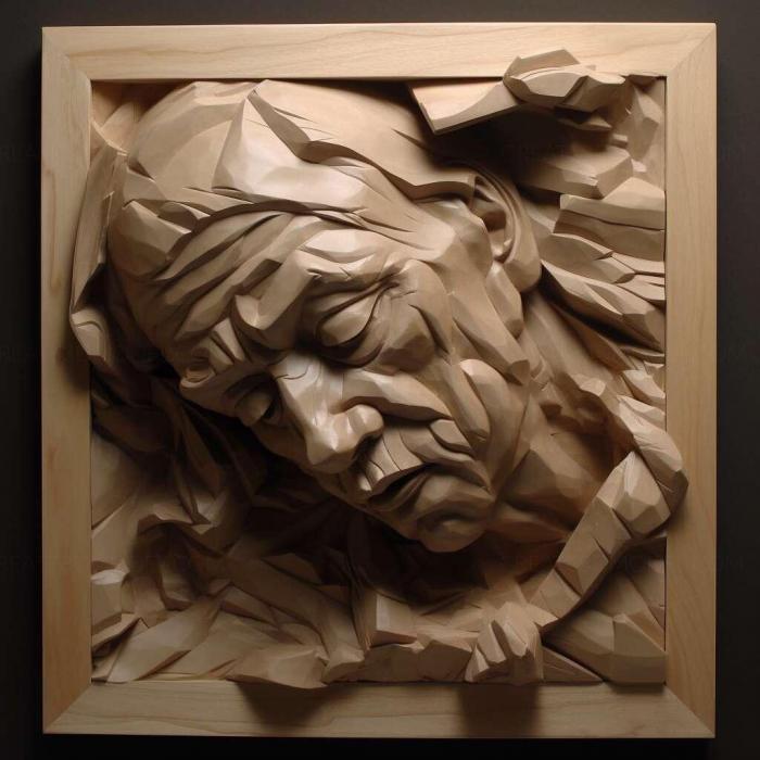 نموذج ثلاثي الأبعاد لآلة CNC 3D Art 